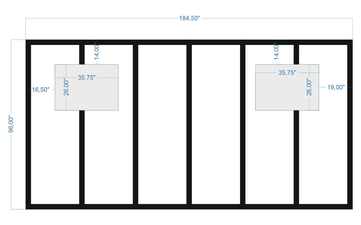 Custom-Made Wall Molding Design Service for Amber R. by Birdeco