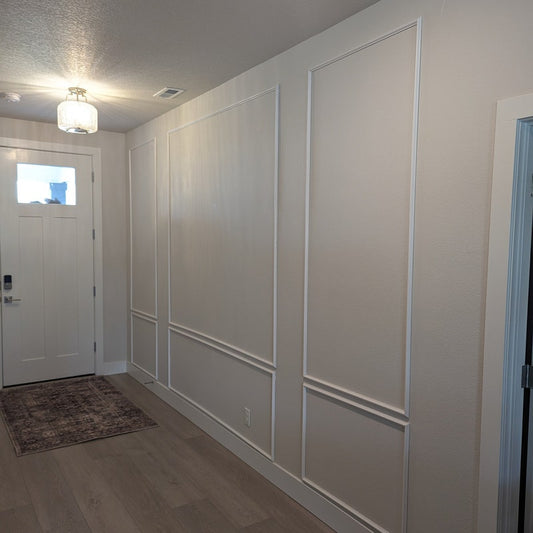 peel and stick wall molding kit