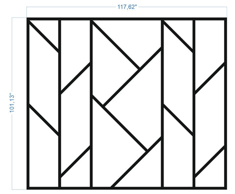 Custom-Made Wall Molding Design Service for Charles M. by Bideco