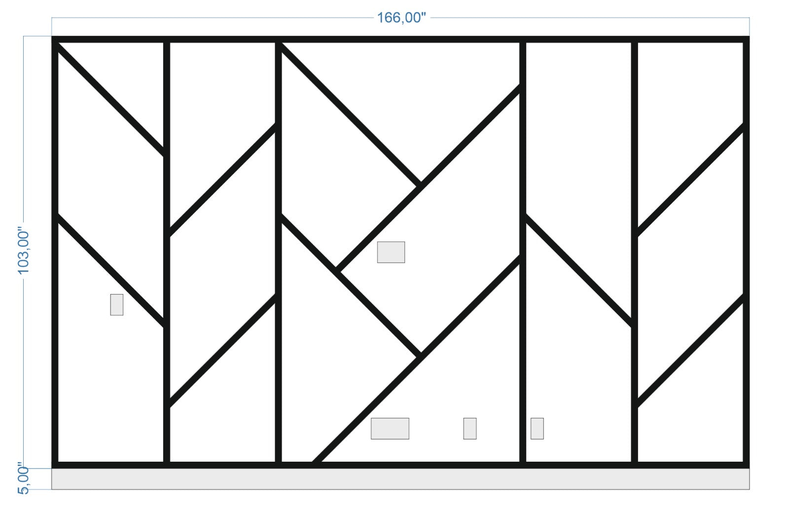 Custom-Made Wall Molding Design Service for Dewberry F.  by Birdeco - Wall Molding Products by Birdeco