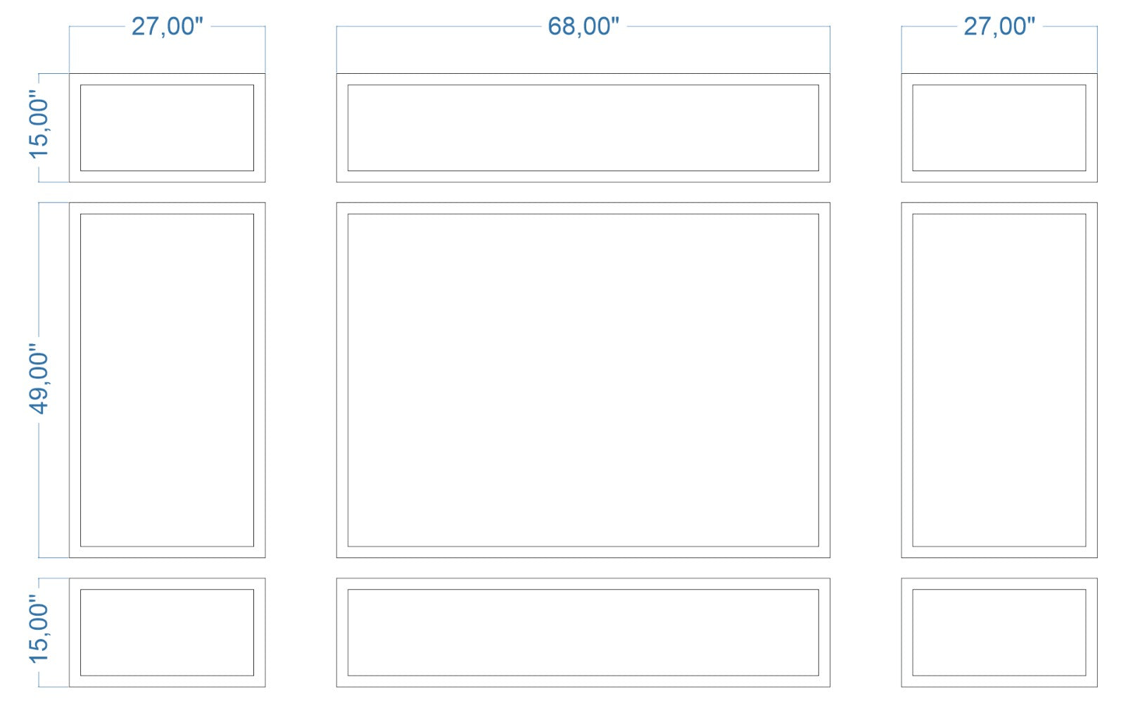 Custom-Made Wall Molding Design Service for Daniela W. by Birdeco - Wall Molding Products by Birdeco