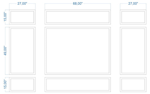 Custom-Made Wall Molding Design Service for Daniela W. by Birdeco - Wall Molding Products by Birdeco