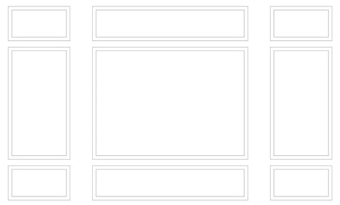 Custom-Made Wall Molding Design Service for Daniela W. by Birdeco - Wall Molding Products by Birdeco