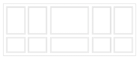 Custom-Made Wall Molding Design Service for Gina J. by Birdeco