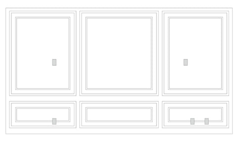 Custom-Made Wall Molding Design Service for Harmony D. by Bideco