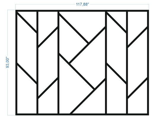 Custom-Made Wall Molding Design Service for James C. by Birdeco