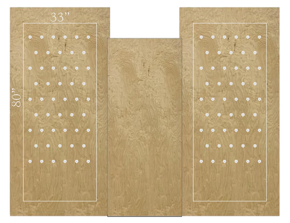 Custom-Made Wall Molding Design Service Peel and Stick for Janeil A. by Birdeco