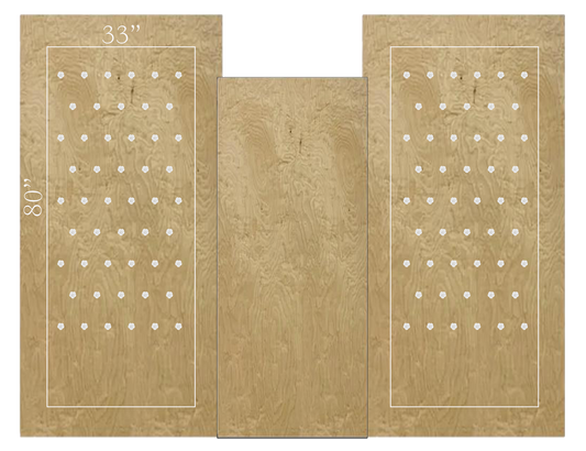 Custom-Made Wall Molding Design Service Peel and Stick for Janeil A. by Birdeco
