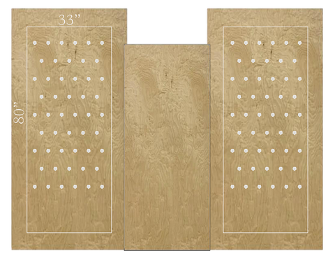 Custom-Made Wall Molding Design Service Peel and Stick for Janeil A. by Birdeco