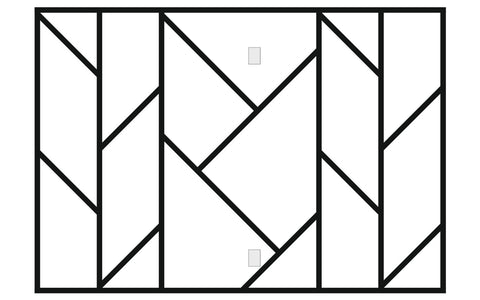 Custom-Made Wall Molding Design Service for Janna S. by Birdeco