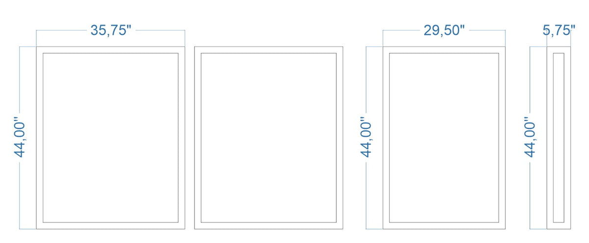 Custom-Made Wall Molding Design Service for Jeff C. by Birdeco