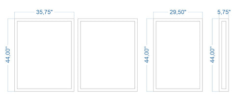 Custom-Made Wall Molding Design Service for Jeff C. by Birdeco