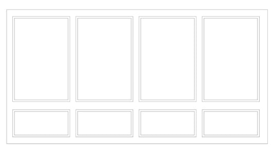 Custom-Made Wall Molding Design Service for John S. by Birdeco