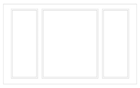 Custom-Made Wall Molding Design Service for Larissa M. by Birdeco