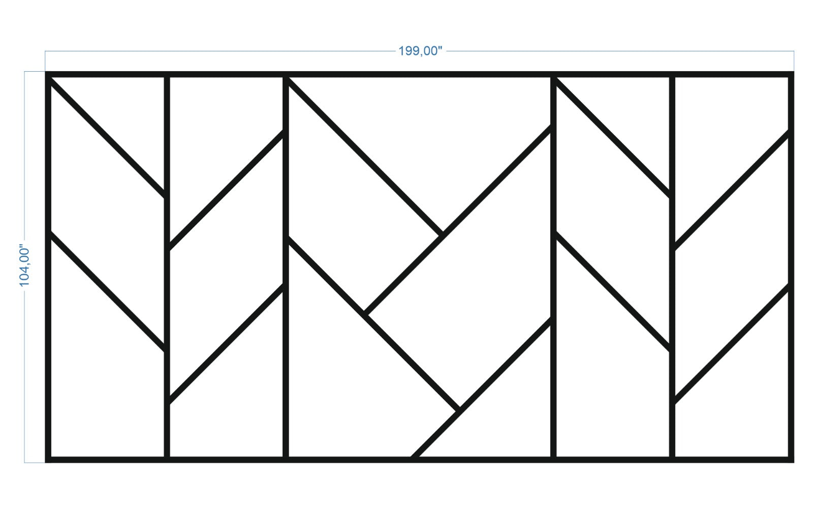 Custom-made wall molding design for Marcia B. by Birdeco, showcasing intricate wall molding details and craftsmanship.