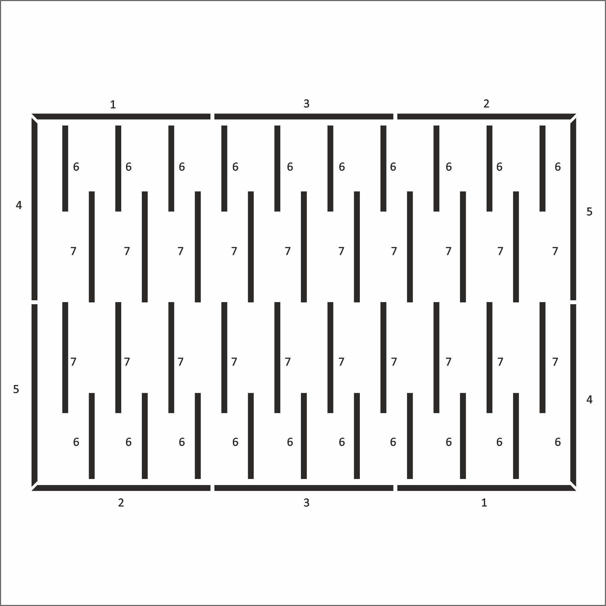 Minimalist wall molding kit with flat panel design 