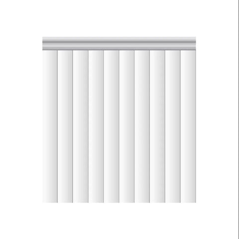 Ready to Assemble Wall Paneling Package - Factory Primed Half of Wall | Easy Installation