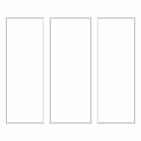 Ready to Assemble Wall Molding Package - 3 Big Frames (P49)