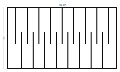 Custom-Made Wall Molding Design Service for Pat B. by Birdeco