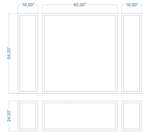 Custom-Made Wall Molding Design Service for Raghu by Birdeco
