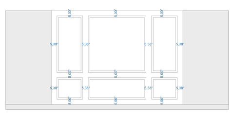 Custom-Made Wall Molding Design Service for Laura J. by Birdeco