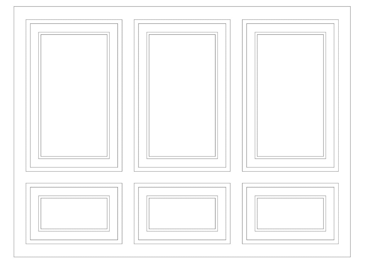 Custom-Made Wall Molding Design Service for Emily L. by Birdeco