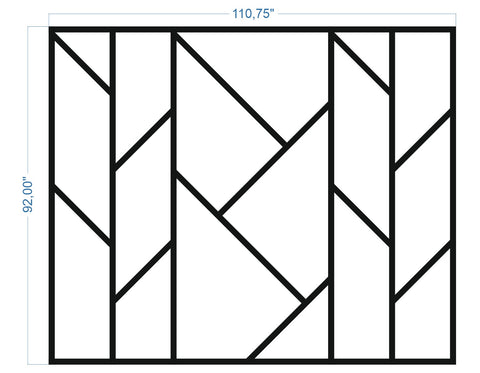 Custom-Made Wall Molding Design Service for Cara L. by Birdeco