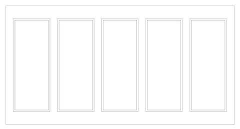 Custom-Made Wall Molding Design Service for Stanzza Y. by Birdeco