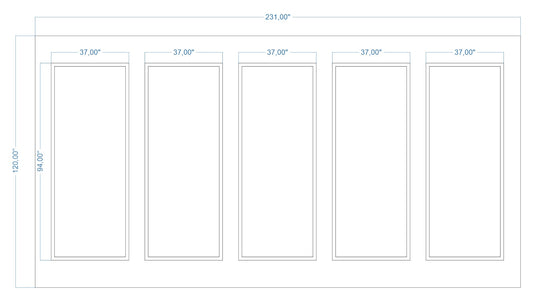 Custom-Made Wall Molding Design Service for Stanzza Y. by Birdeco