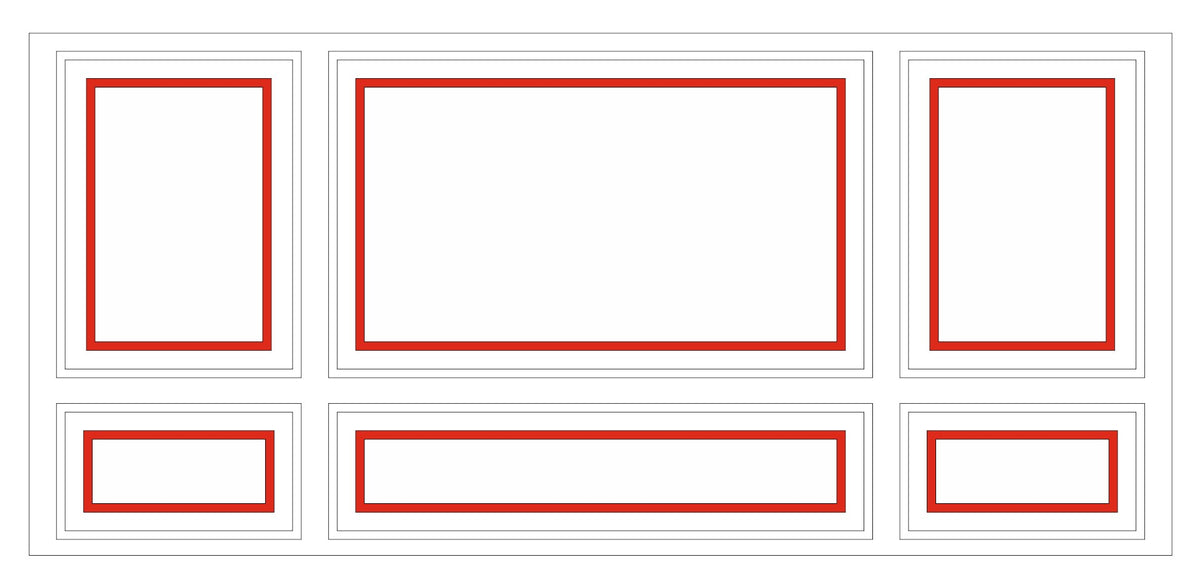 Custom-Made Wall Molding Design Service for Ashlee Ke. by Birdeco