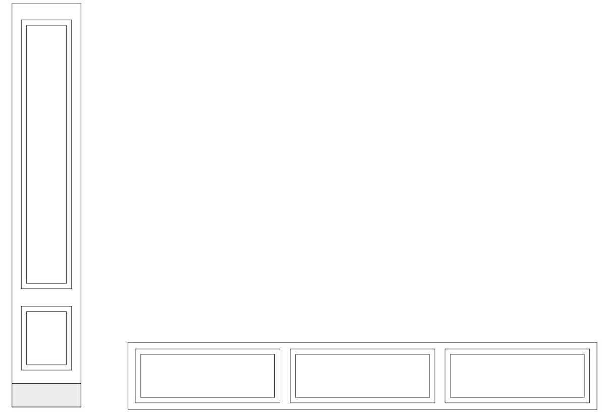 Custom-made Birdeco wall molding design for Jack, showcasing intricate wall molding patterns in a professional service screenshot.