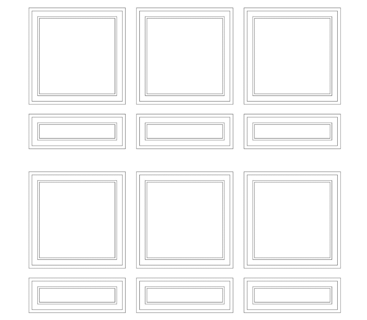 Custom-Made Peel and Stick Wall Molding Design Service for Bailey P. by Birdeco