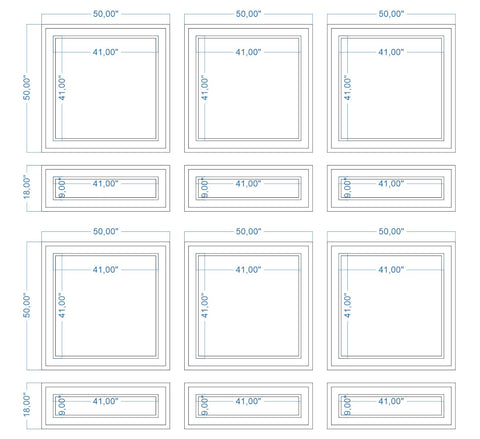 Custom-Made Peel and Stick Wall Molding Design Service for Bailey P. by Birdeco