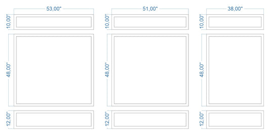 Custom-Made Peel and Stick Wall Molding Design Service for Bianca A. by Birdeco