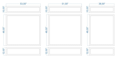Custom-Made Peel and Stick Wall Molding Design Service for Bianca A. by Birdeco