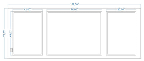 Custom-Made Peel and Stick Wall Molding Design Service for Shannon by Birdeco