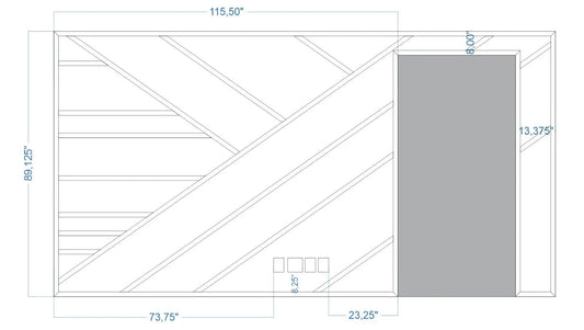 Custom-Made Wall Molding Design Service for Tammy McCord by Birdeco - Highest Quality Wall Moldings and Decor Products at Birdeco