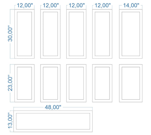 Custom-Made Wall Molding Design Service for Tanya R. by Birdeco