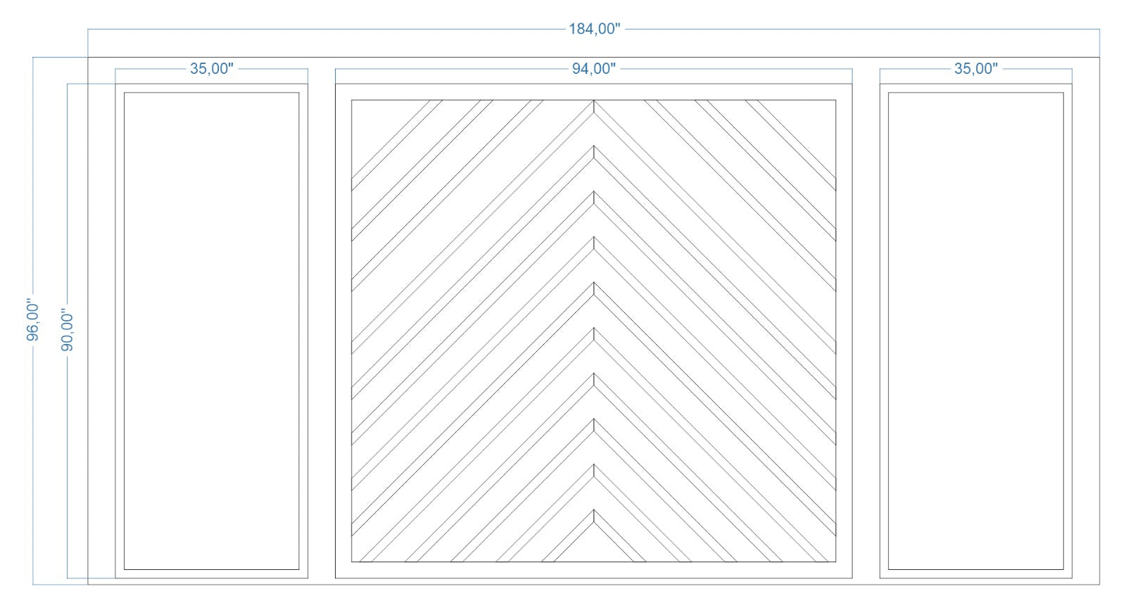 Custom-Made Wall Molding Design Service for Vipul L. by Birdeco - Wall Molding Products by Birdeco
