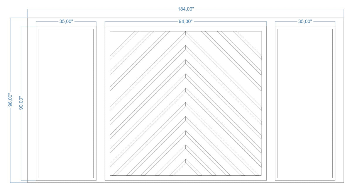 Custom-Made Wall Molding Design Service for Vipul L. by Birdeco - Wall Molding Products by Birdeco