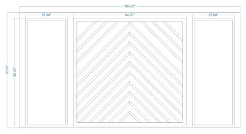 Custom-Made Wall Molding Design Service for Vipul L. by Birdeco - Wall Molding Products by Birdeco