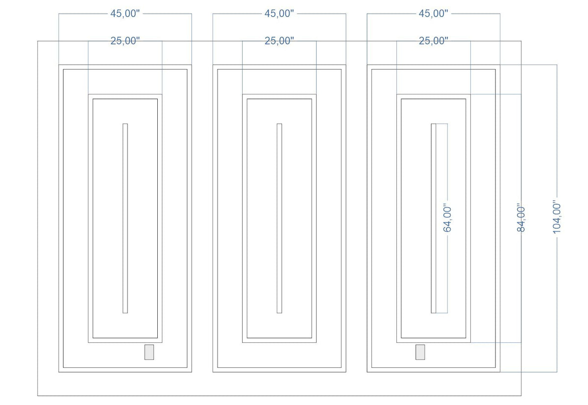 Custom-Made Wall Molding Design Service for DW by Birdeco