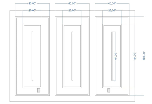 Custom-Made Wall Molding Design Service for DW by Birdeco