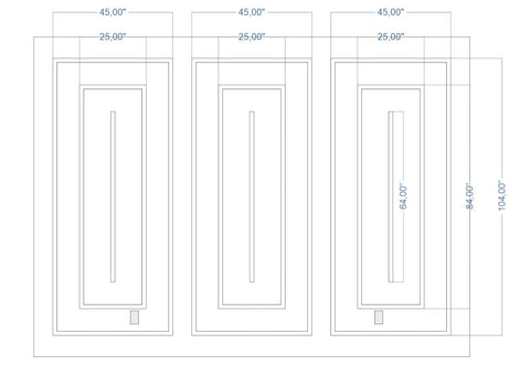 Custom-Made Wall Molding Design Service for DW by Birdeco