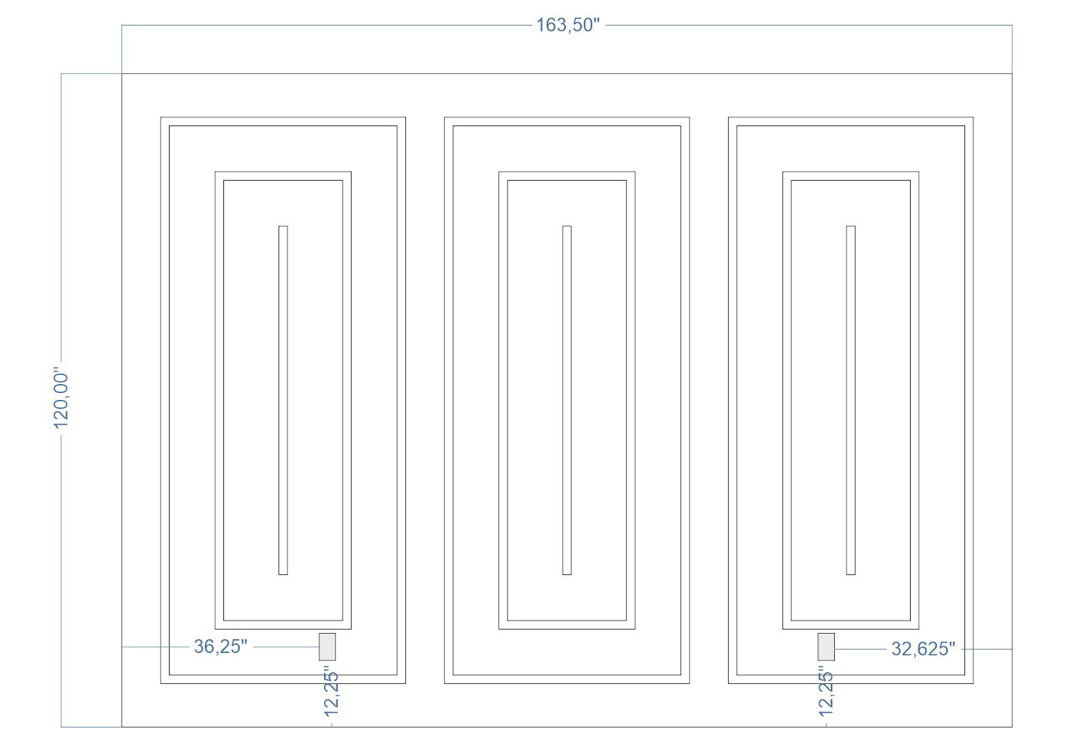 Custom-Made Wall Molding Design Service for DW by Birdeco