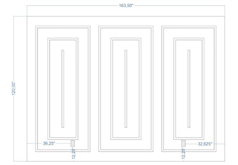 Custom-Made Wall Molding Design Service for DW by Birdeco