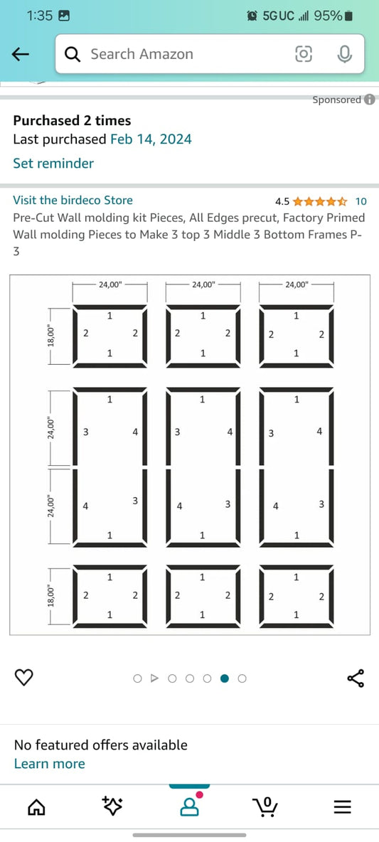 Custom-Made Wall Molding Design Service for Tony Boca by Birdeco