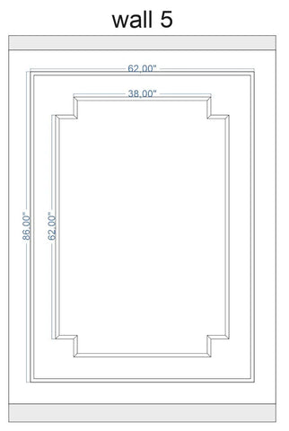 Peel and Stick Custom-Made Wall Molding Design Service for Belgica by Birdeco - Highest Quality Wall Moldings and Decor Products at Birdeco