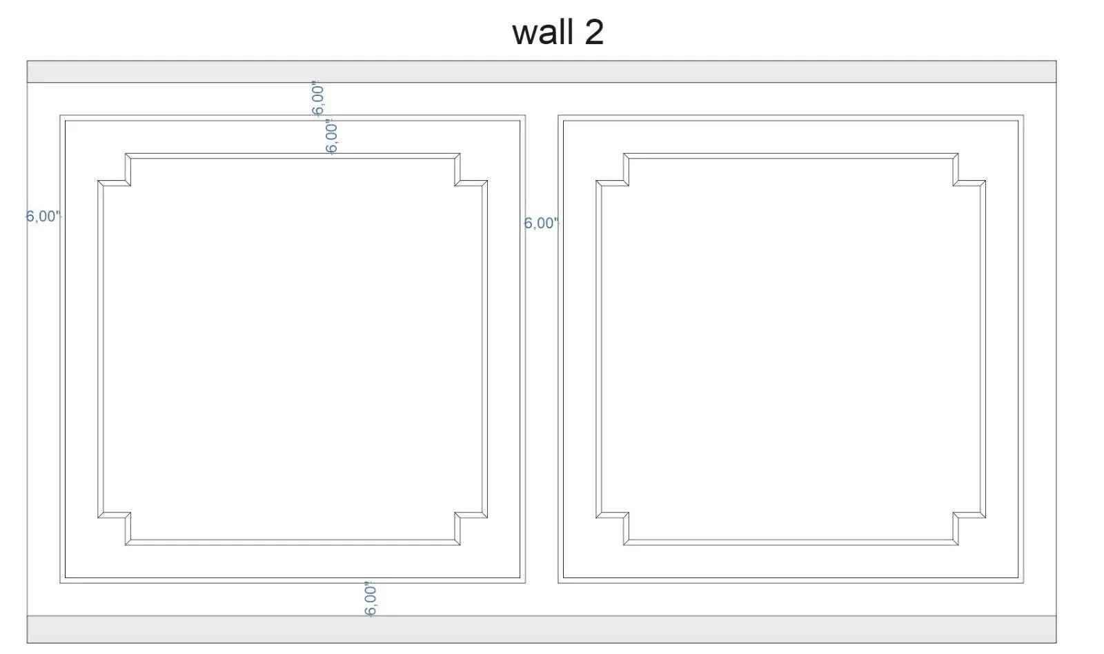 Peel and Stick Custom-Made Wall Molding Design Service for Belgica by Birdeco - Highest Quality Wall Moldings and Decor Products at Birdeco