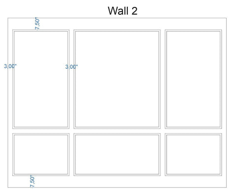 Custom-Made Wall Molding Design Service for Morgan by Birdeco